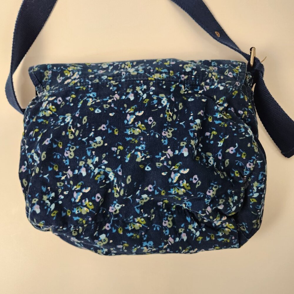 Levis Bag Womens Blue Micro Floral Corduroy Vintage Shoulder Y2K Jean Pockets - Picture 9 of 16